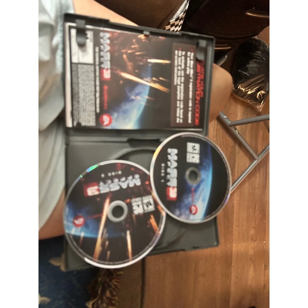 Mass Effect 3 PC Game DVD-ROM BioWare EA Sci-Fi Action RPG 2-Disc Set
